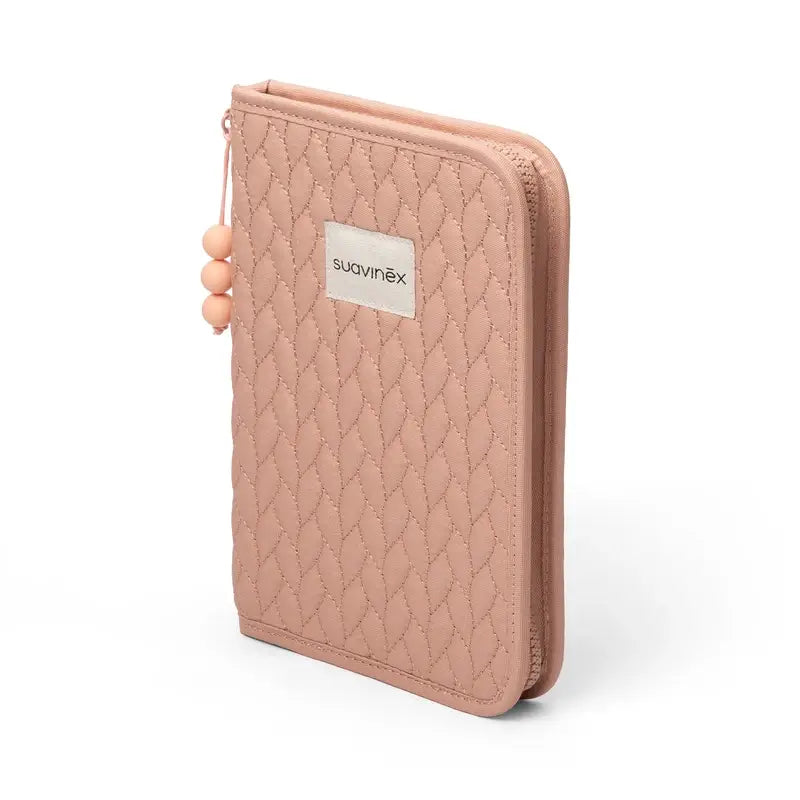 Porte-documents Suavinex, rose