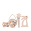 Suavinex Cadeau pour nouveau-né Sucette + Tétine + Porte-tétine + Jouet de dentition + Jouet de dentition.Wonderland, Rose