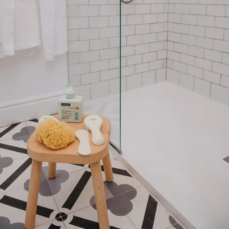 Brosse et peigne pour bébé Suavinex, vert