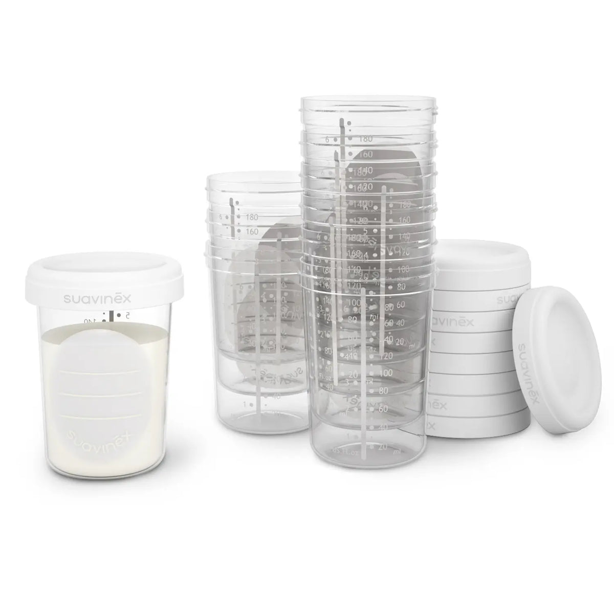 Suavinex Pots de conservation du lait maternel