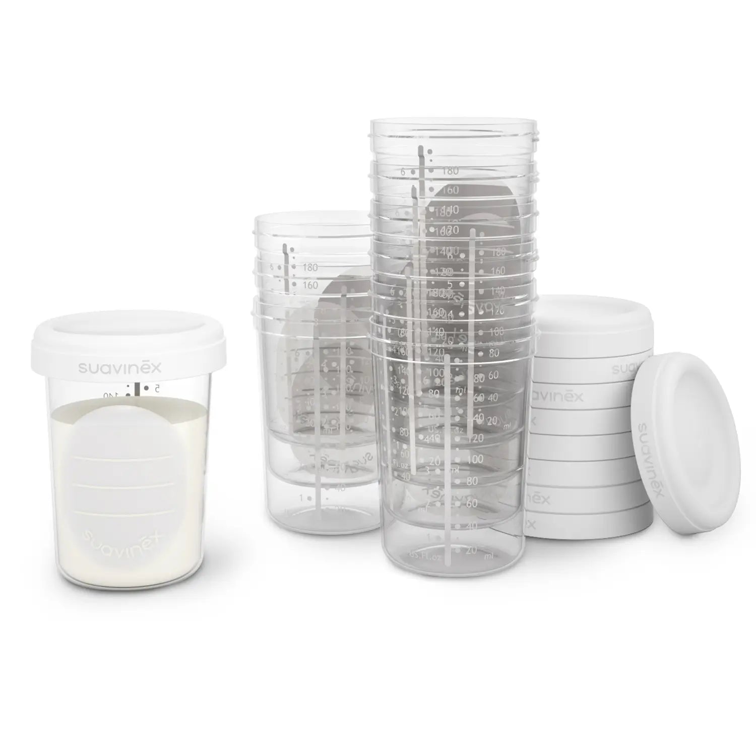 Suavinex Pots de conservation du lait maternel