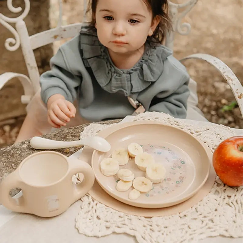 Suavinex Baby Tableware +6 Months, Pink