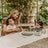 Suavinex Baby Tableware +6 Months, White Green