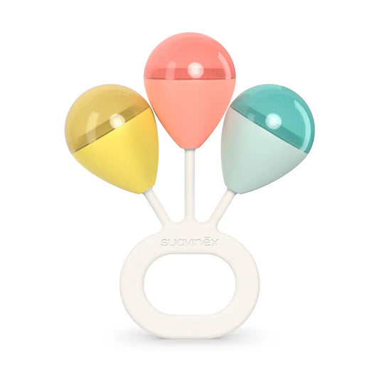 Suavinex Baby Rattle +4 Months, Blue