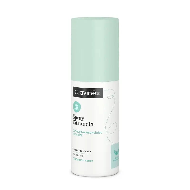 Suavinex Spray à la citronnelle, +6 mois et enceinte, 100 ml