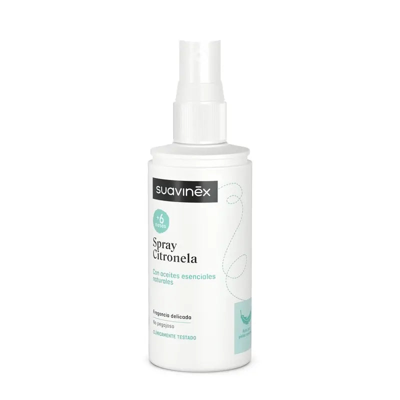 Suavinex Spray à la citronnelle, +6 mois et enceinte, 100 ml