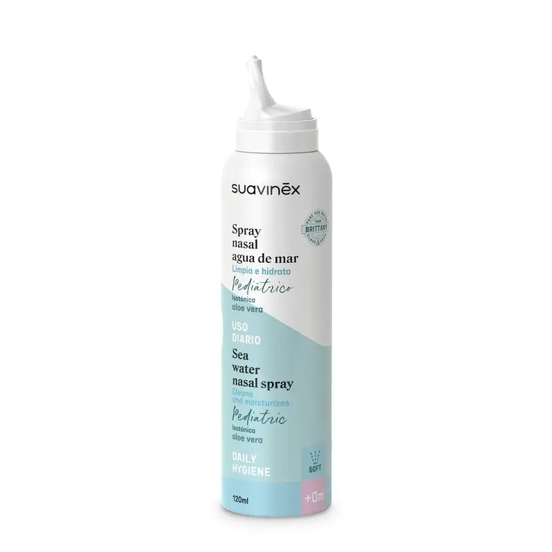 Suavinex Baby Spray nasal isotonique, hygiène quotidienne, 120 ml