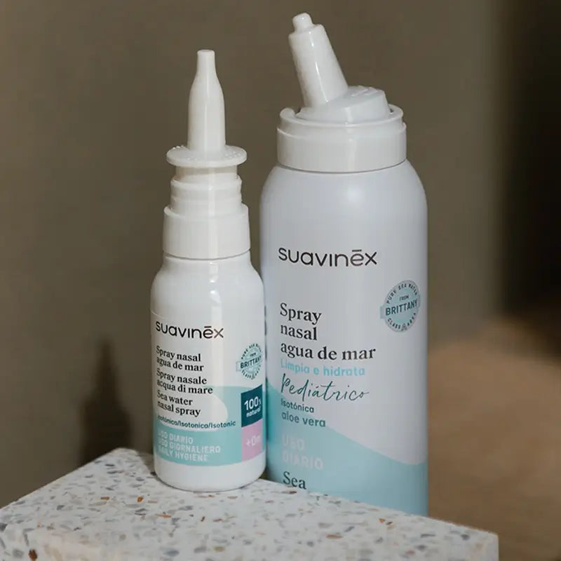 Suavinex Spray nasal isotonique pour bébés +0 mois, 30 ml