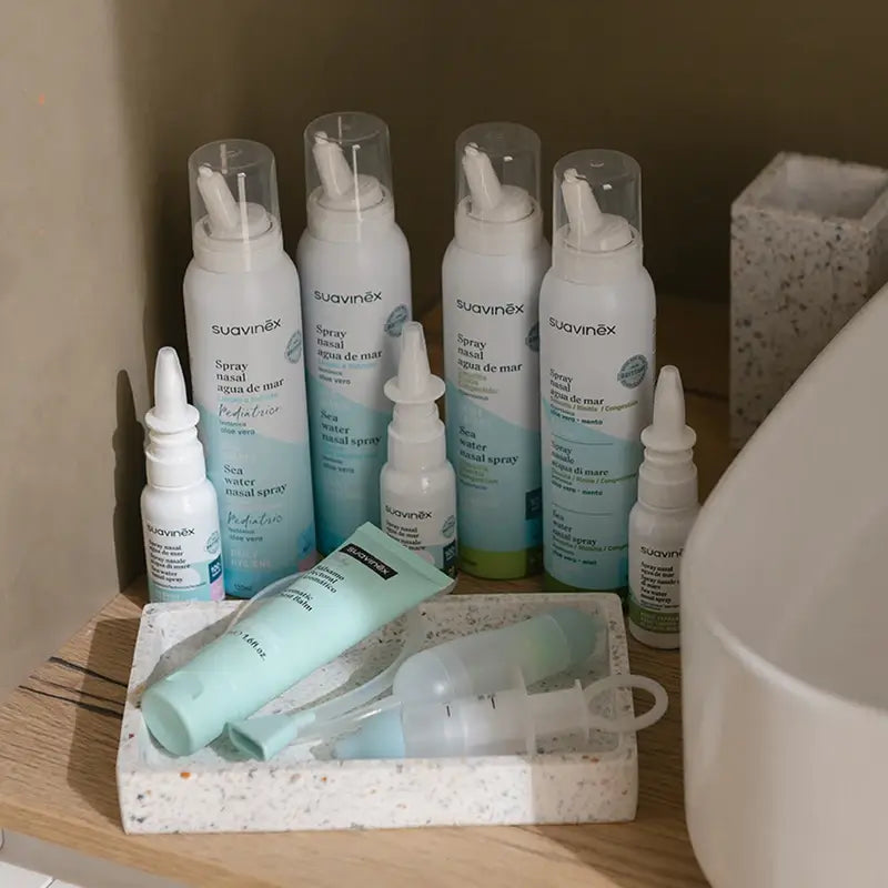 Suavinex Spray nasal isotonique pour bébés +0 mois, 30 ml