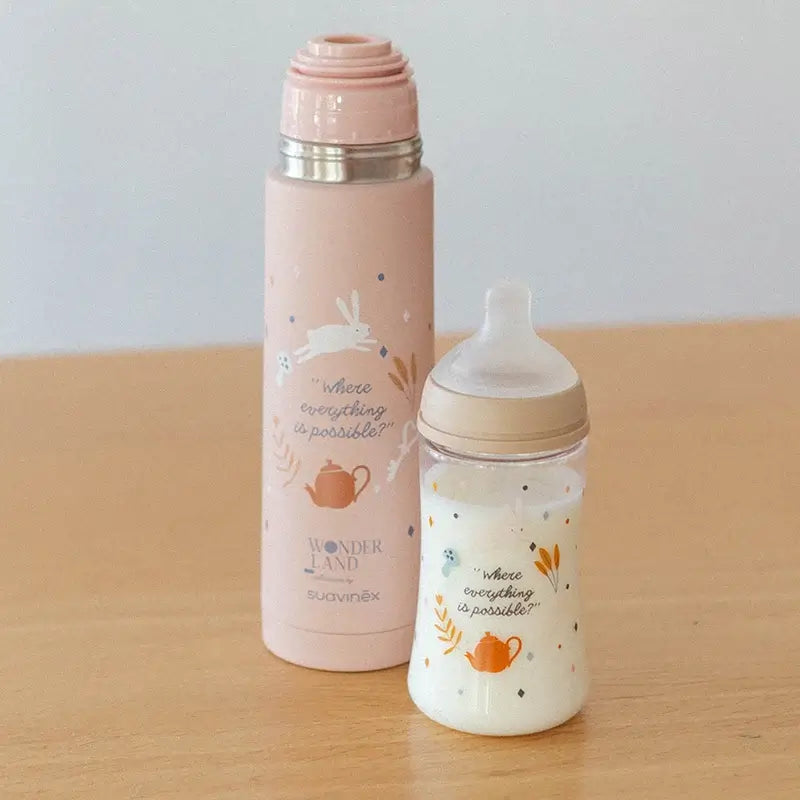 Thermos à liquide Suavinex 500 ml, Wonderland Pink