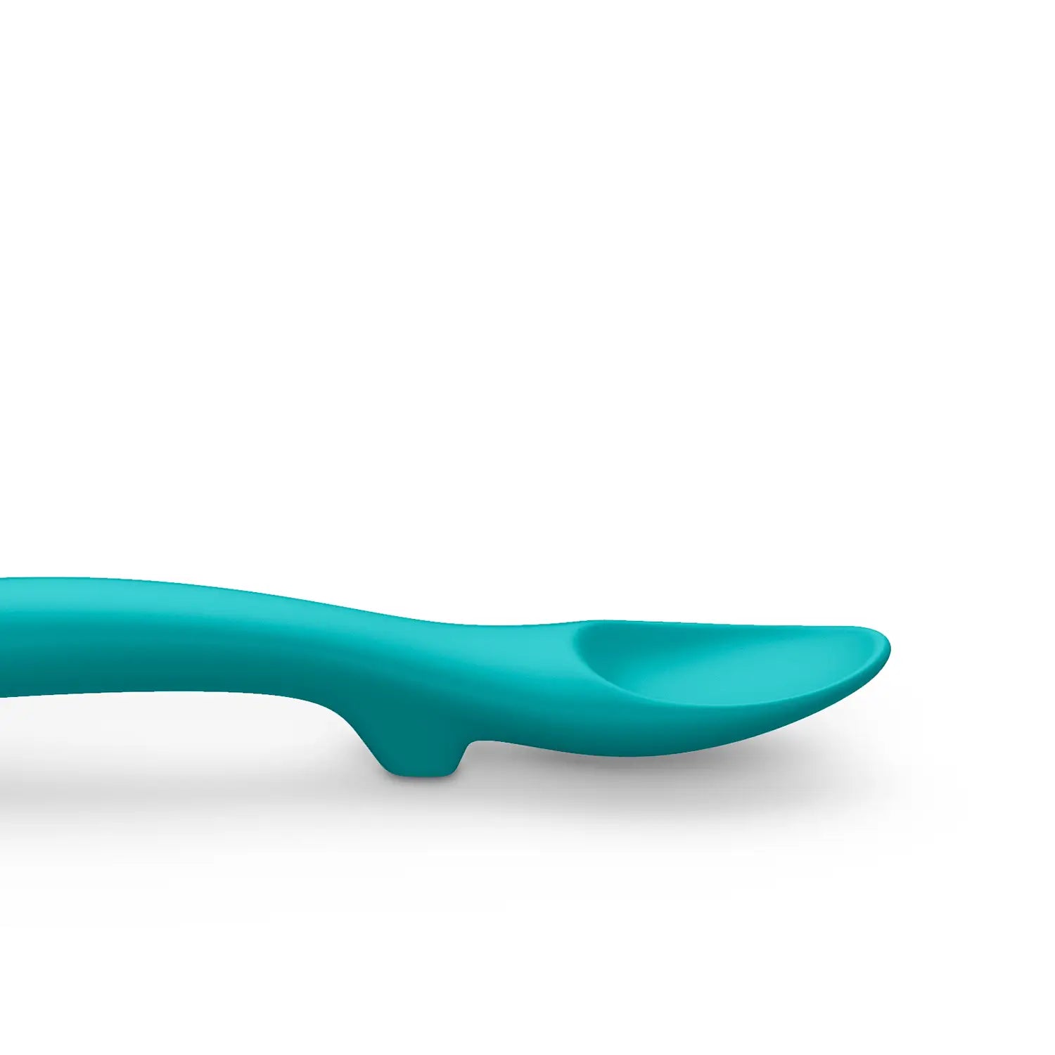 Suavinex Cuillère en Silicone pour Bébé +4 Mois, Couleur Verte