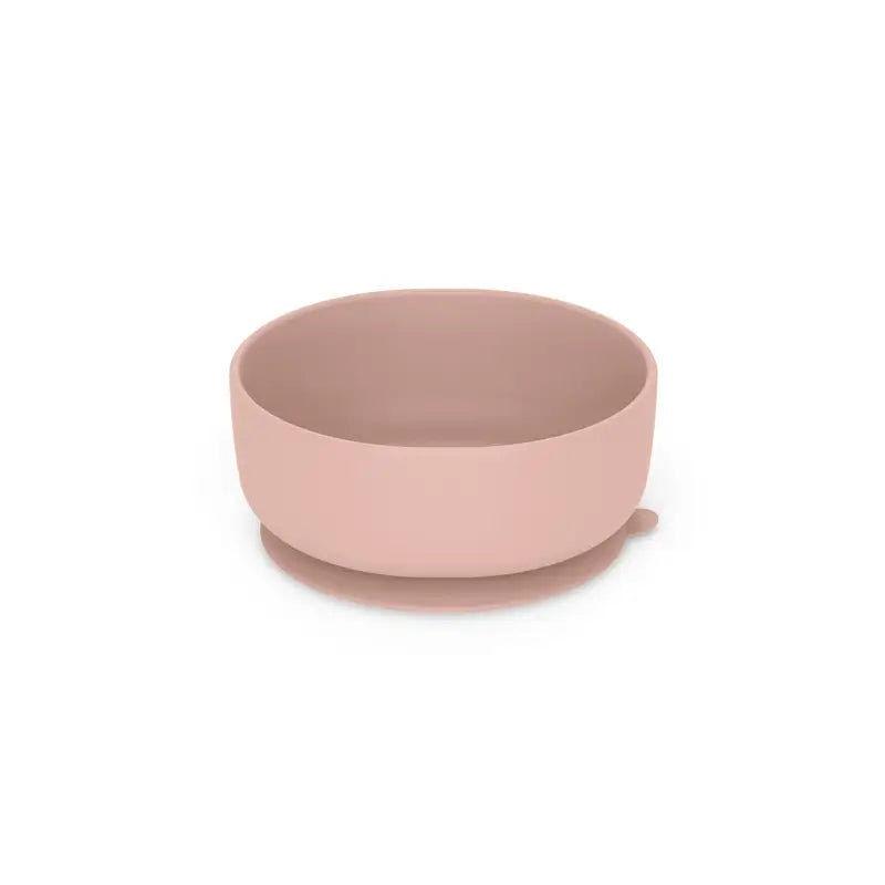 Suavinex Vaisselle en silicone 4 pièces avec ventouse, +4 mois, rose