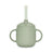 Suavinex Tasse d'apprentissage 3-en-1 en silicone, +6 mois, vert