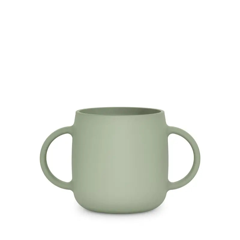 Suavinex Tasse d'apprentissage 3-en-1 en silicone, +6 mois, vert