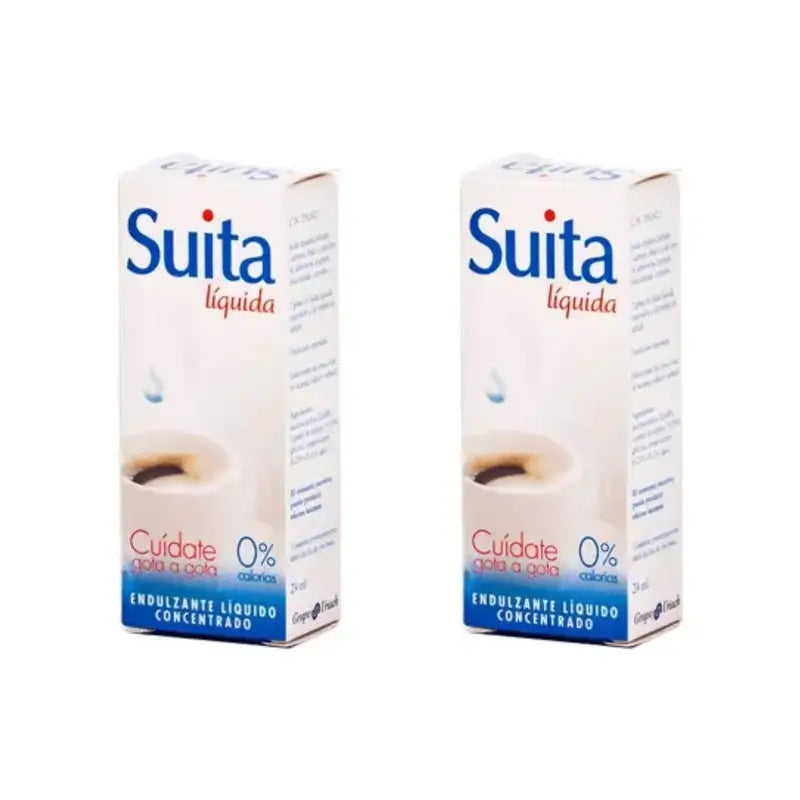 Suita édulcorant liquide concentré, 2X24 Ml