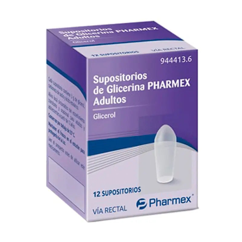 Glycerine Suppositories Cuve Adult 3 g, 12 Suppositories