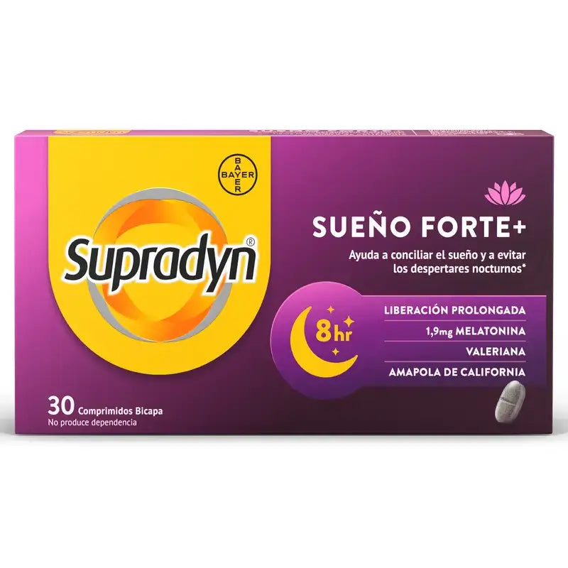 Supradyn Sleep Forte+ réduit les réveils nocturnes, 30 comprimés