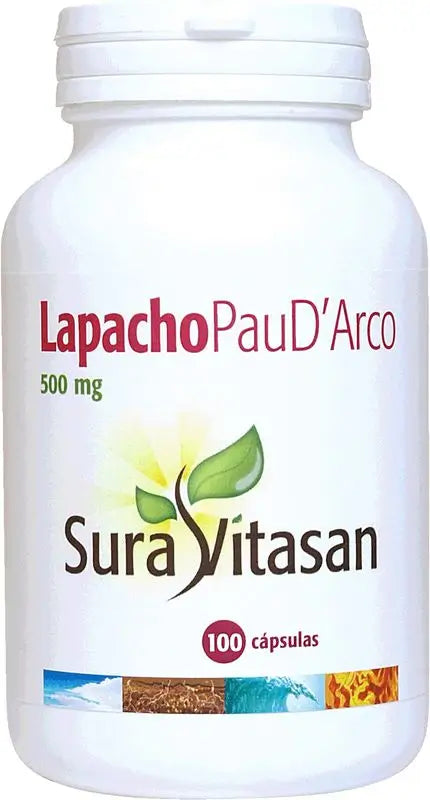 Sura Vitas Lapacho Pau Darco 500 Mg, 100 Capsules