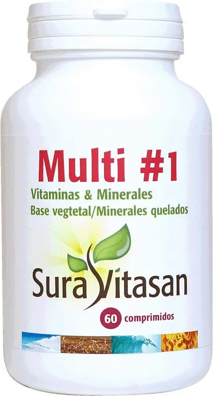 Sura Vitas Multi 1Vitam & Minerals, 60 Tablets