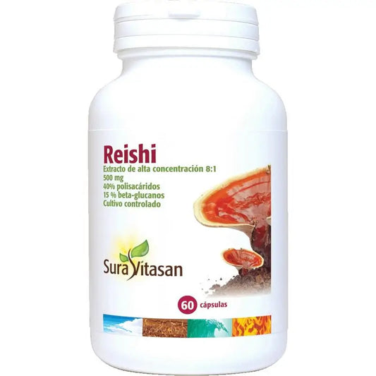 Sura Vitas Reishi 500 Mg , 60 capsules