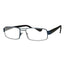 Surgicalmed Euro Optics Presbyopia Reading Glasses Cima (Blue & Black Temples) (+2.50) Blue & Black Temples, 1 piece