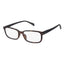 Surgicalmed Euro Optics Duna Presbyopia Reading Glasses (Dark Brown Matte, Black Temples & Dark Grey Decoration) (+2.00)