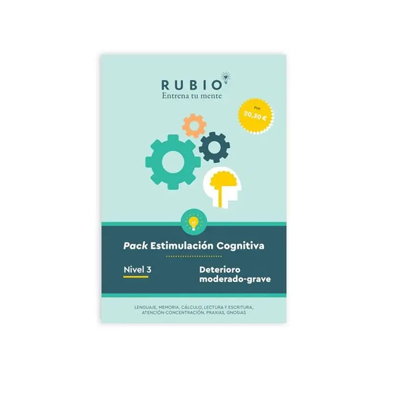 Surgicalmed Rubio Cognitive Stimulation Pack, level 3, 7 units