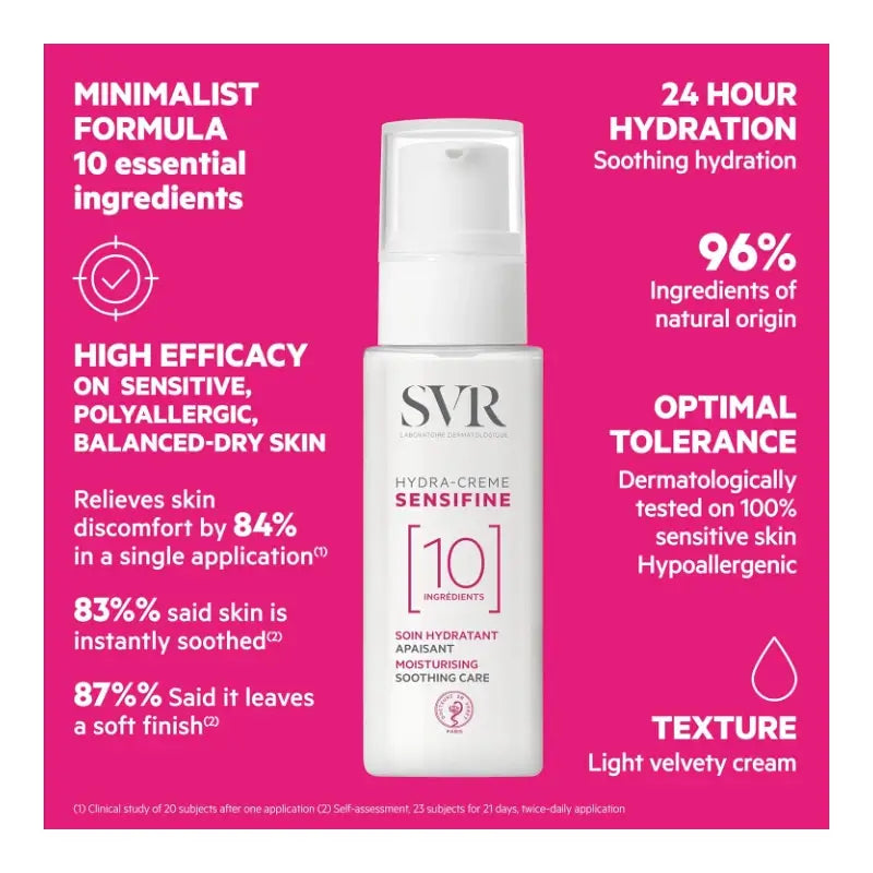 Svr Sensifine Hydra-Crème, 40 ml