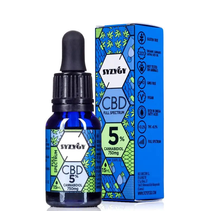 Syzygy Authentic Cbd Oil 5% Full Spectrum, 15 ml