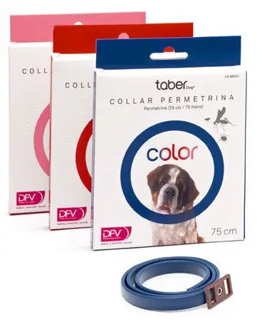 Taberdog Permethrin Collar 75 cm Pink