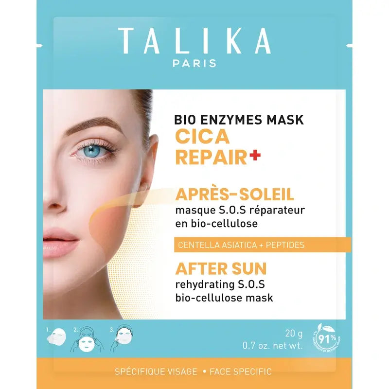 Talika Bio Enzymes Mask Cica Repair After Sun , 20 gr