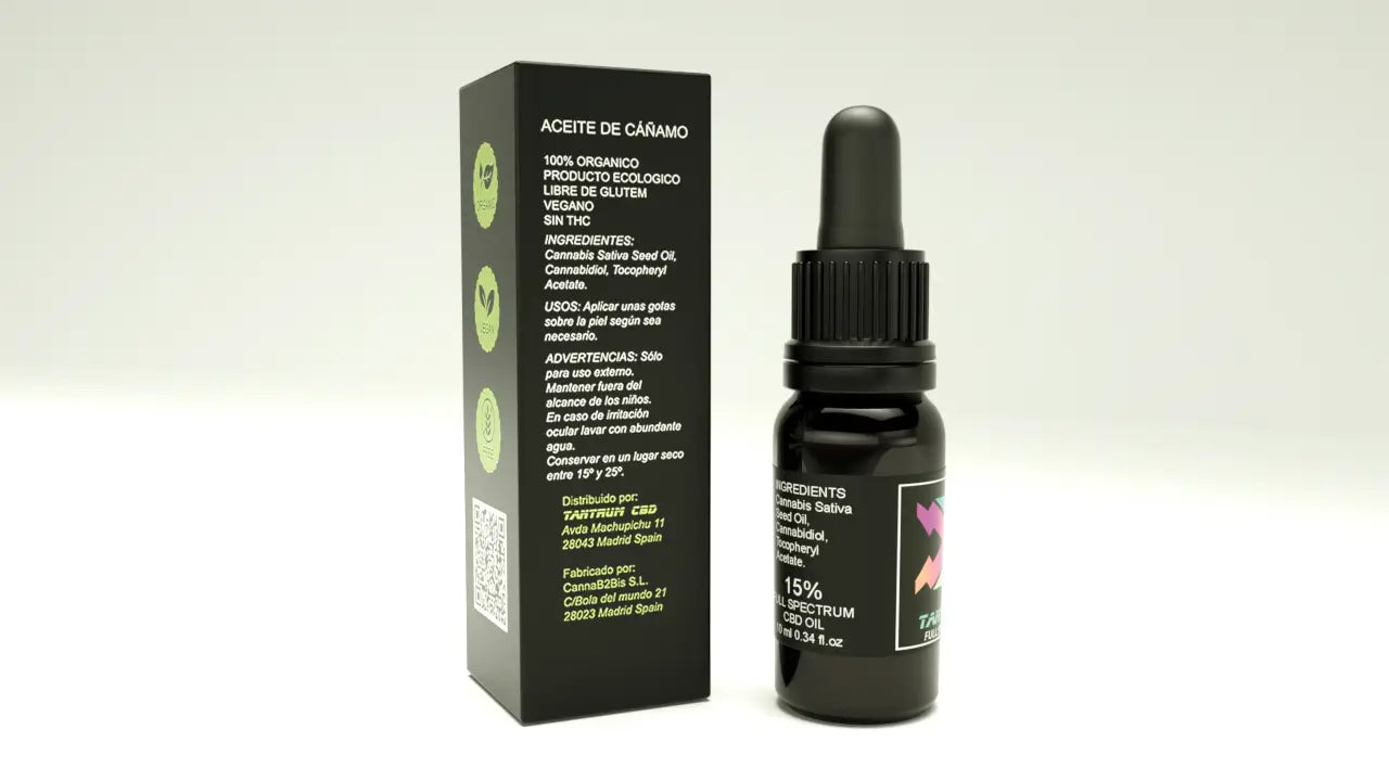 Tantrum Full Spectrum CBD Oil 15% Hso, 10 ml