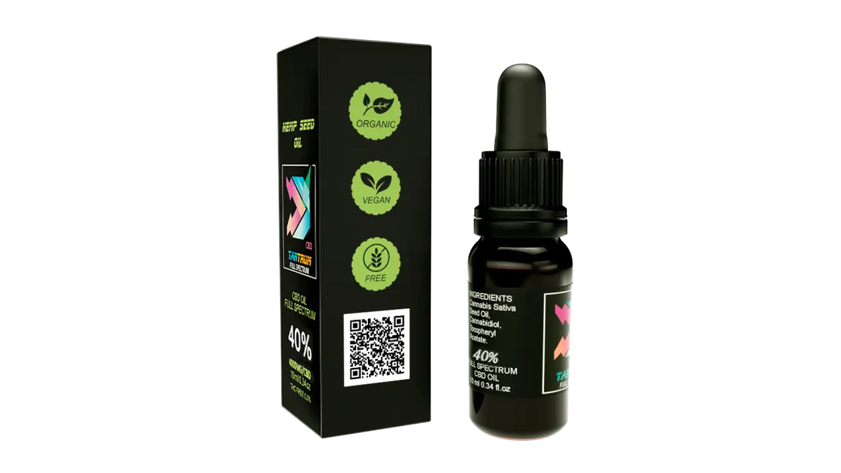 Tantrum Full Spectrum CBD Oil 40% Mct, 10 ml