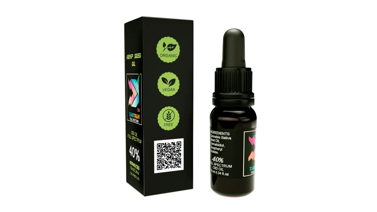 Tantrum Full Spectrum CBD Oil 40% Mct, 10 ml