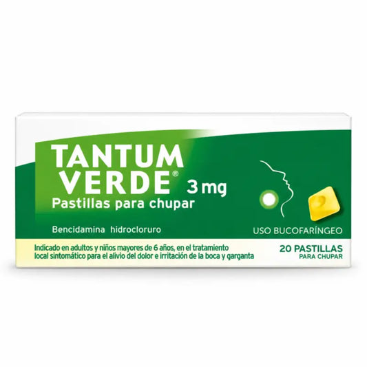 Tantum Verde Menthe poivrée 20 pastilles