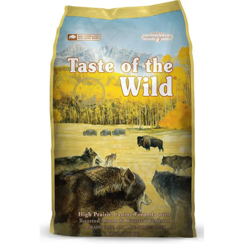 Taste Canine Adult High Prairie Bison 5,6Kg dog food