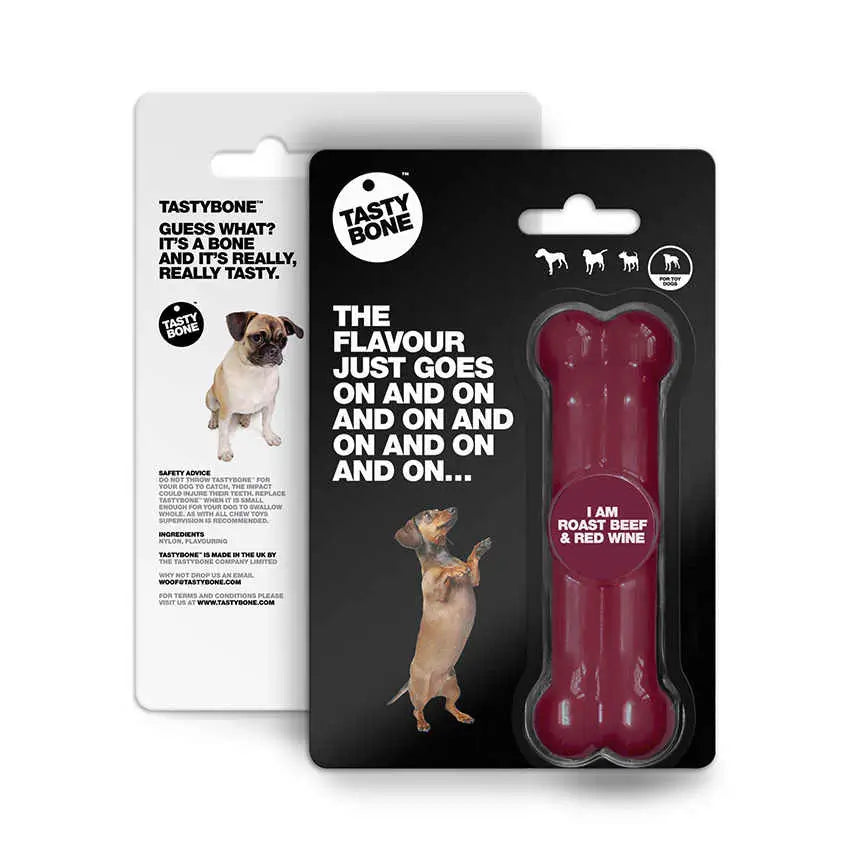 Tasty Bone Toy/Puppy Veal Roast Red Wine