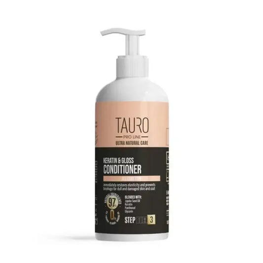 Tauro Après-shampoing Kératine & Brillance, 1 000 ml