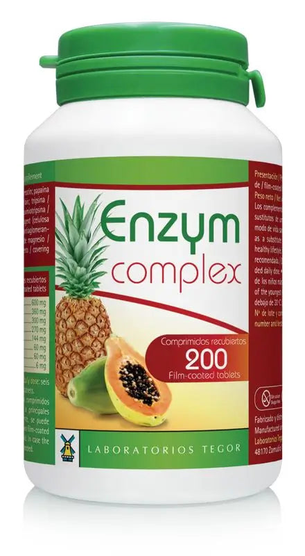 Tegor Enzym Complex, 200 Tablets