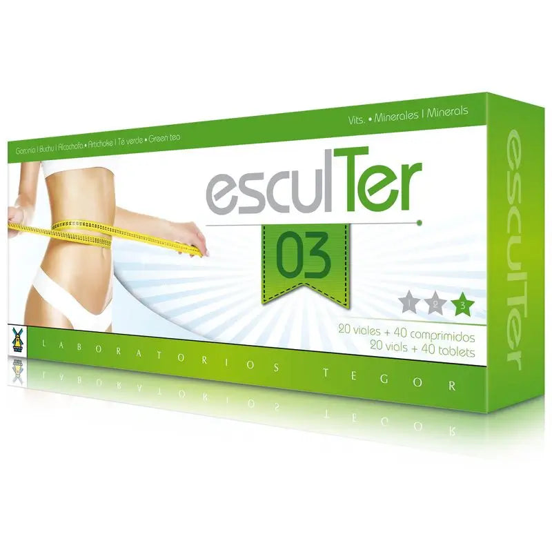 Tegor Esculter Nº 3 , 20 vials