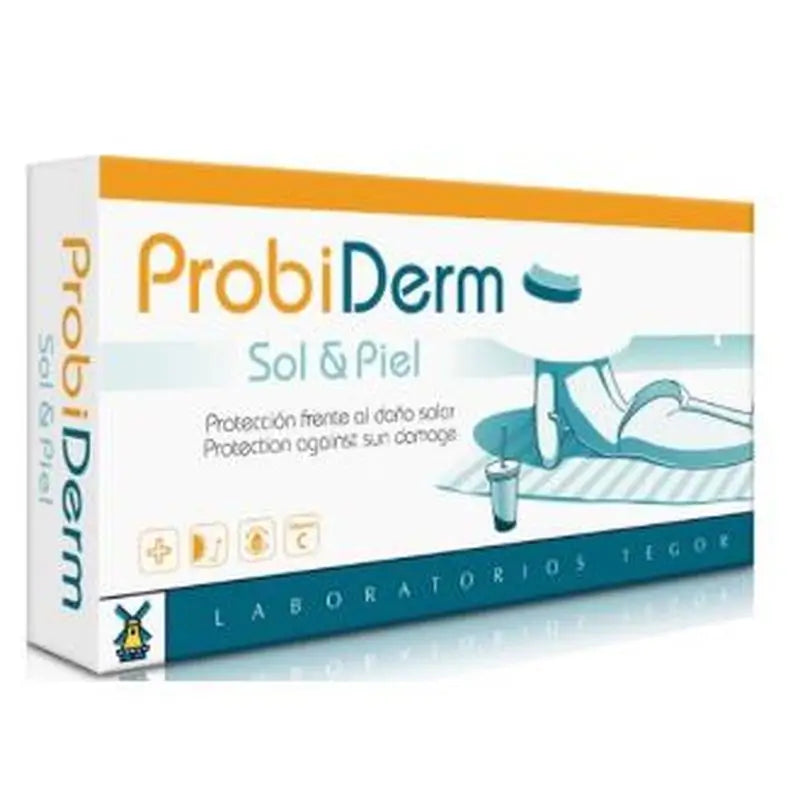 Tegor Probiderm Sun & Skin 40 Capsules