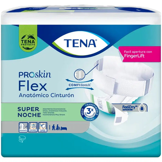 Tena Flex Proskin Super Medium Super Night , 80 unités