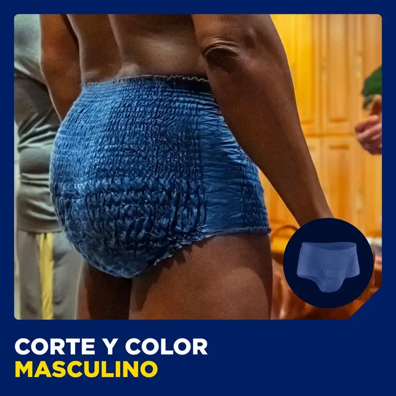 Tena Hommes Pantalon Actif Taille S-M, 9 Pcs.