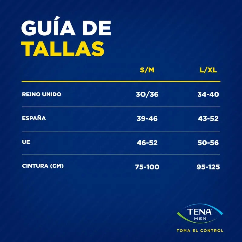 Tena Hommes Pantalon Premium Fit Taille L-XL, 10 pcs.