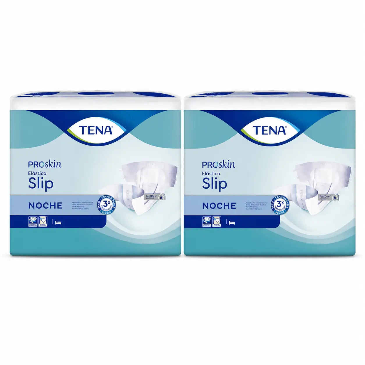 Tena Proskin Diaper Slip Large Elastic Night Nappy , 80 pieces , pack 2