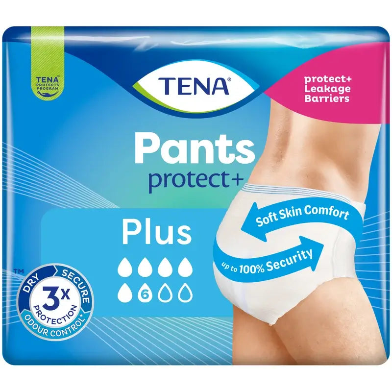 Tena Pants Plus Medium , 14 pièces