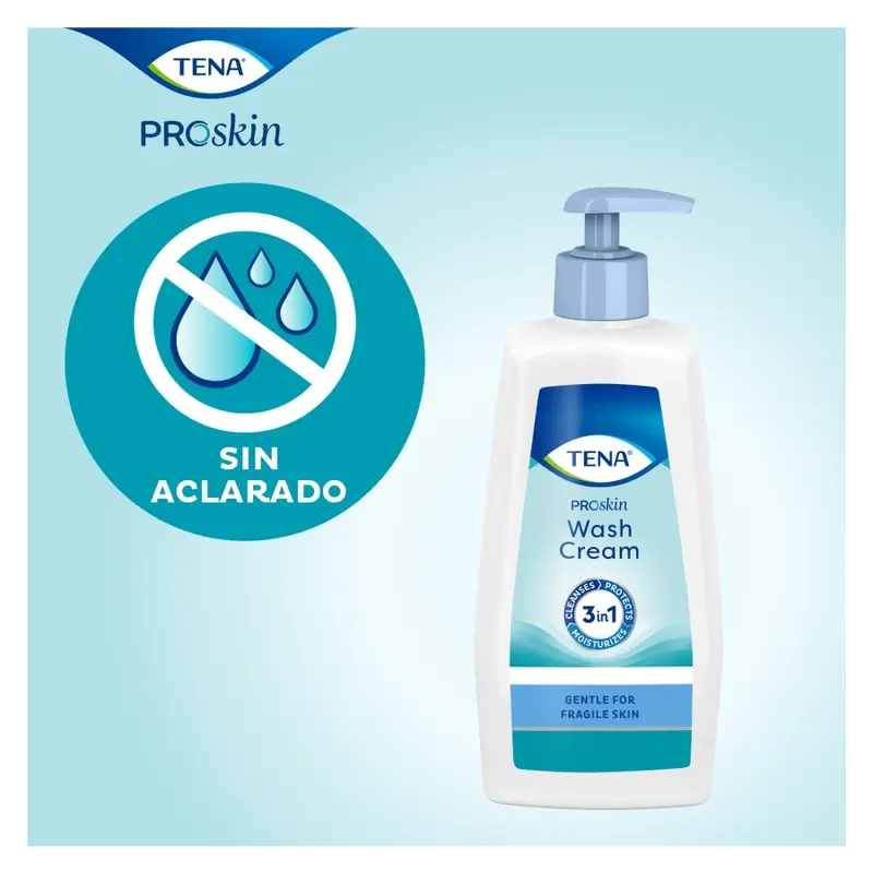 Tena Proskin Crème nettoyante 3 en 1, 1000 Ml