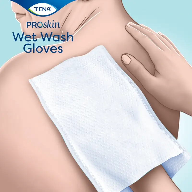 Tena Proskin Moufles humides, 8 pièces