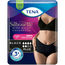Tena Silhouette Noir Taille Haute Moyenne , 9 unités