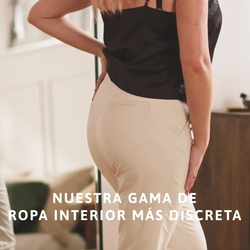 Tena Silhouette Noir Taille Haute Moyenne , 9 unités